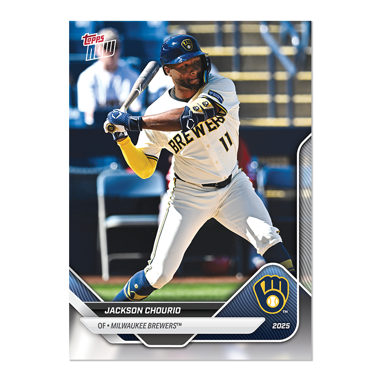 Alternative view of 2025 Milwaukee Brewers MLB Topps NOW Road To Opening Day 11-Card Team Set - PR: 402