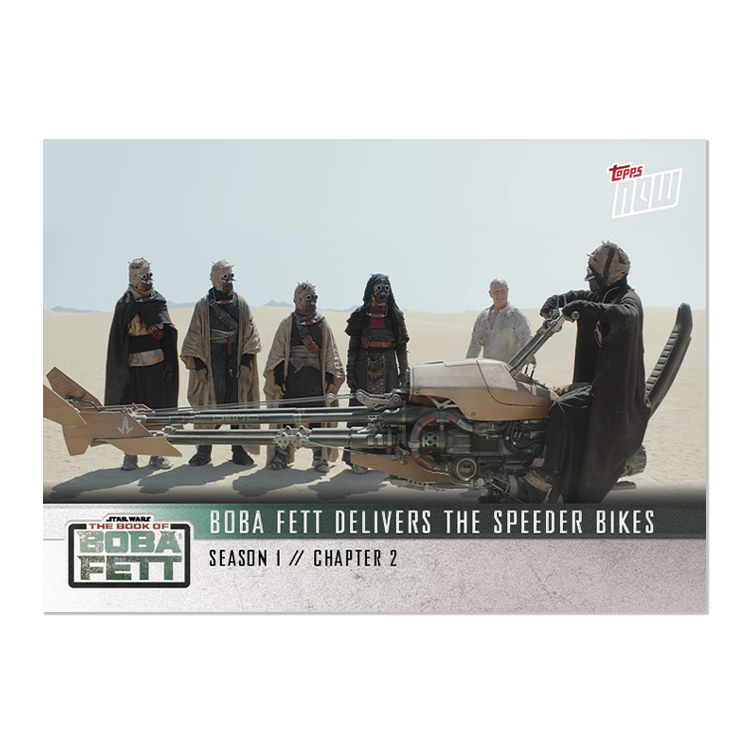2022 Star Wars TOPPS NOW - 5-Card Pack - Book of Boba Fett Chapter 2 - PR: 1630 - Image 6