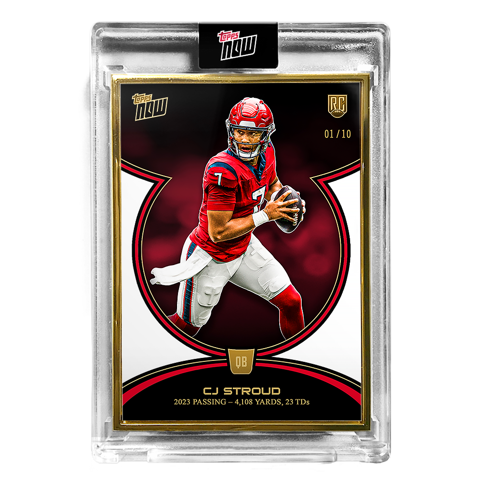 CJ Stroud Rookie Campaign Autograph Box Set - Topps NOW Football - Image 6