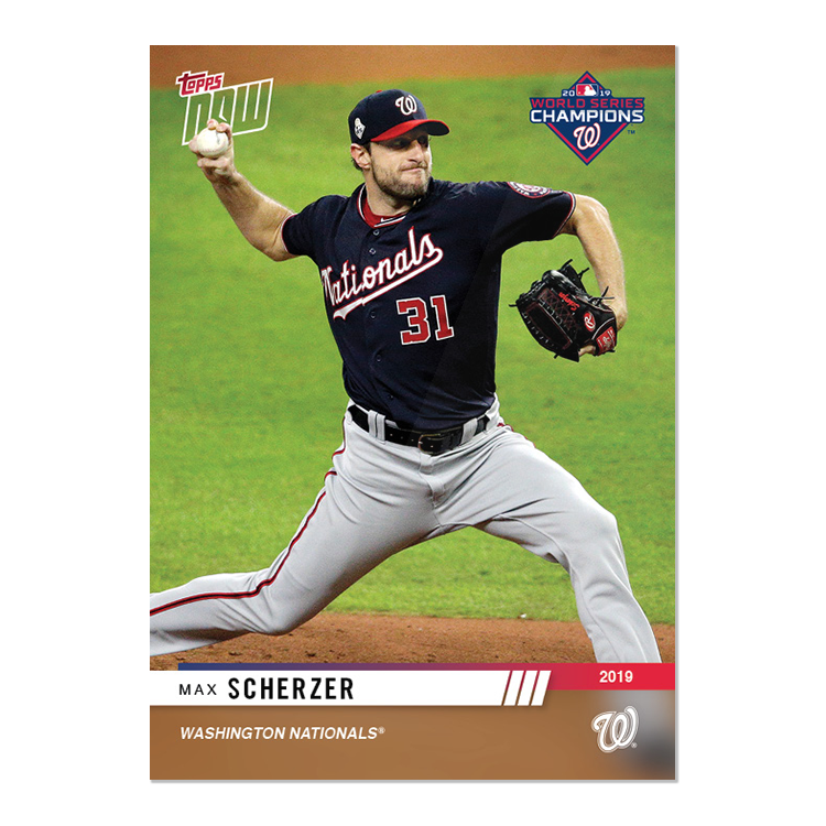 2019 Washington Nationals TOPPS NOW World Series 20-Card Team Set - Collector's Edition + Autograph Card - Image 3