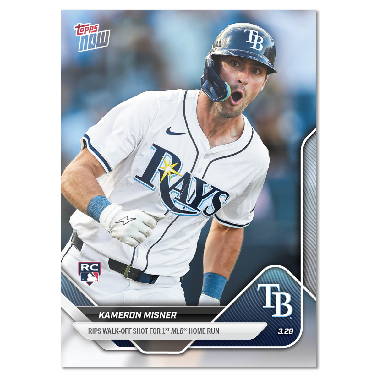 Kameron Misner - 2025 MLB Topps NOW - Card 14 - PR: 771