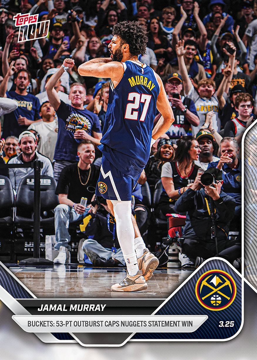 Jamal Murray - 2025-26 NBA Topps NOW - Card 227 - PR: 551