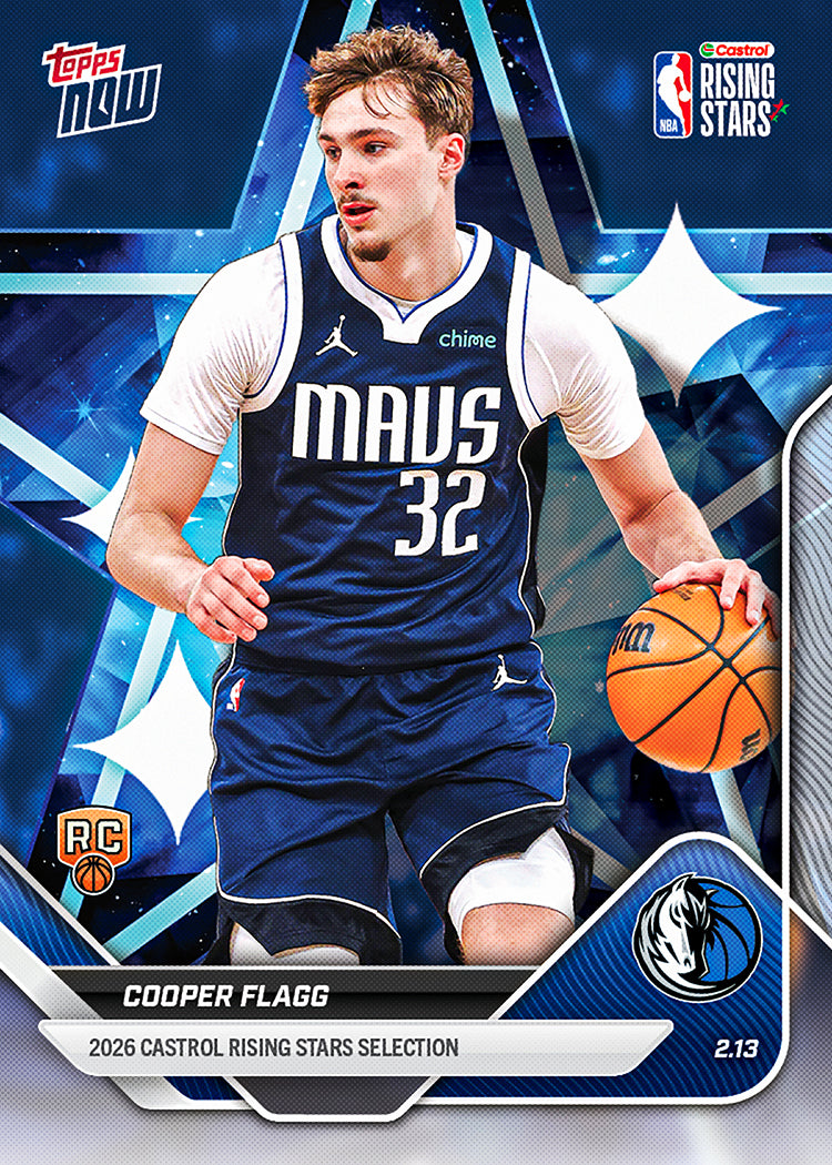2026 Rising Stars Set - NBA Topps NOW - 22 Card Set - PR: 7287 - Image 2