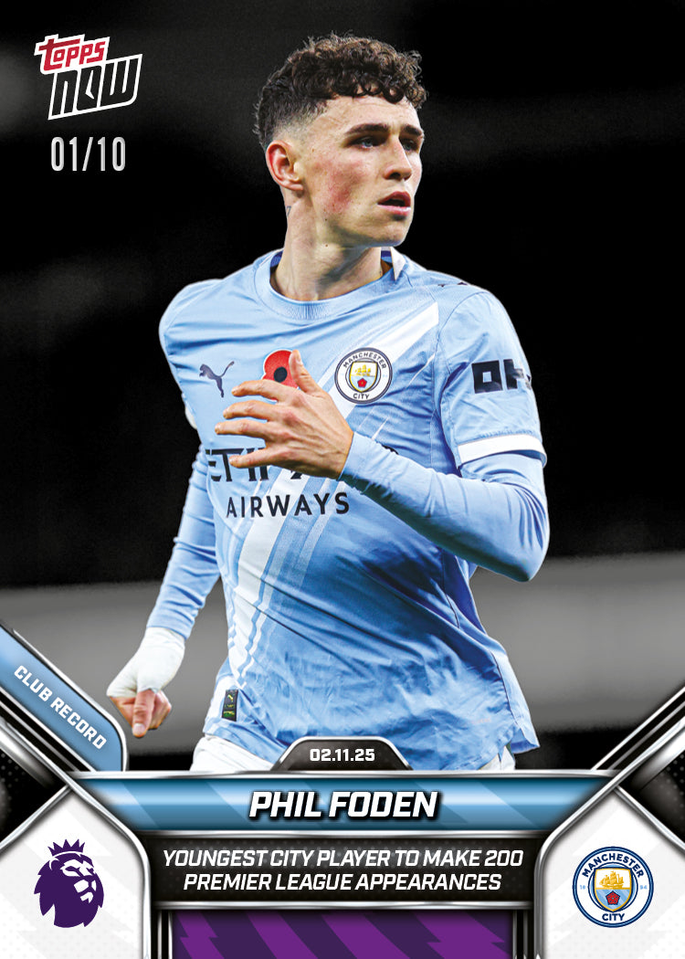 Phil Foden - 2025-26 Premier League Topps NOW - Card 47 - PR: 677 - Image 5