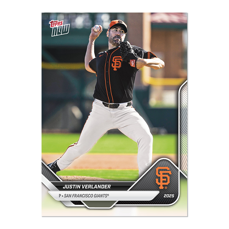 Alternative view of 2025 San Francisco Giants MLB Topps NOW Road To Opening Day 11-Card Team Set - PR: 451