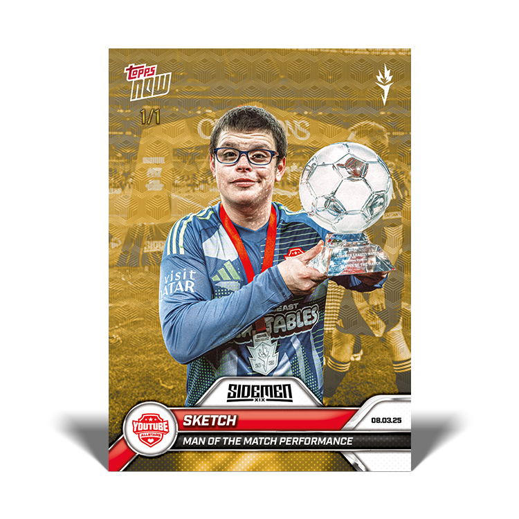 Sketch - 2025 Sidemen Charity Match Topps NOW Card 10 - PR: 493 - Image 2