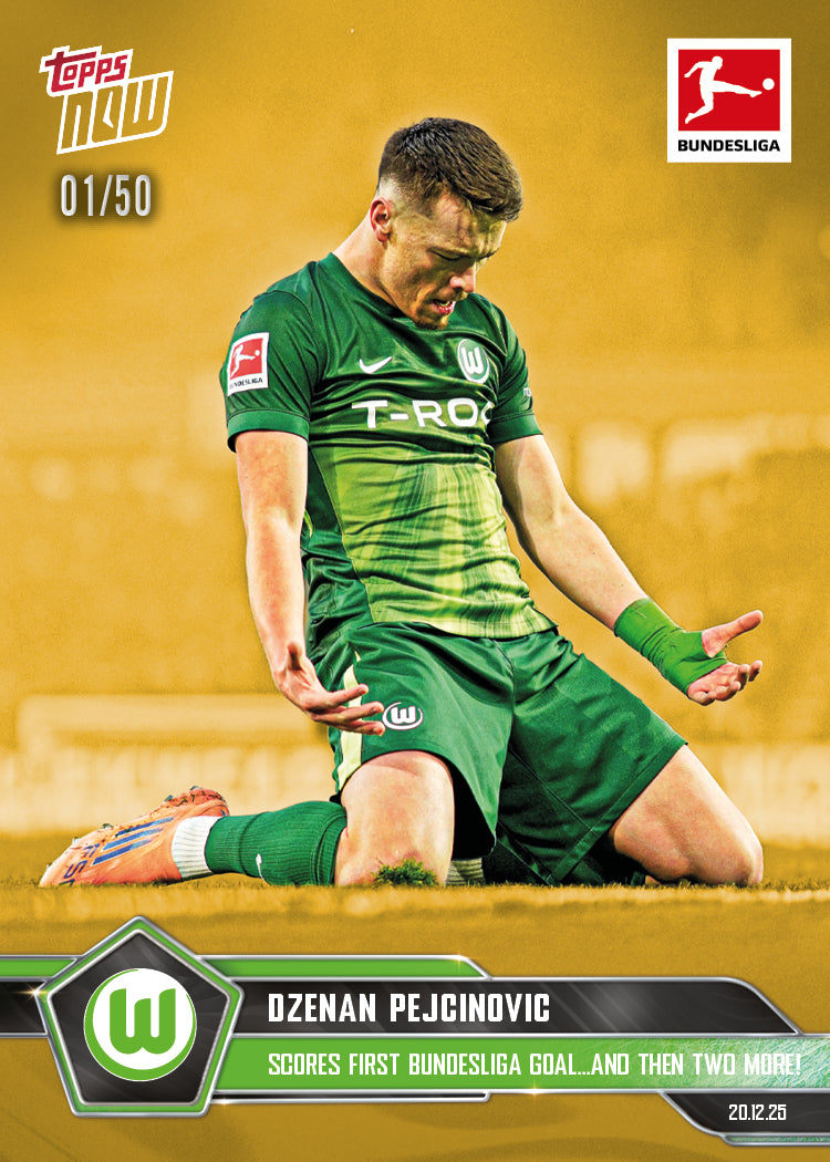 Dzenan Pejcinovic - 2025-26 Bundesliga Topps NOW - Card 86 - PR: 306 - Image 6