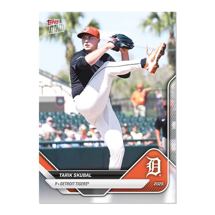 Alternative view of 2025 Detroit Tigers MLB Topps NOW Road To Opening Day 11-Card Team Set - PR: 709