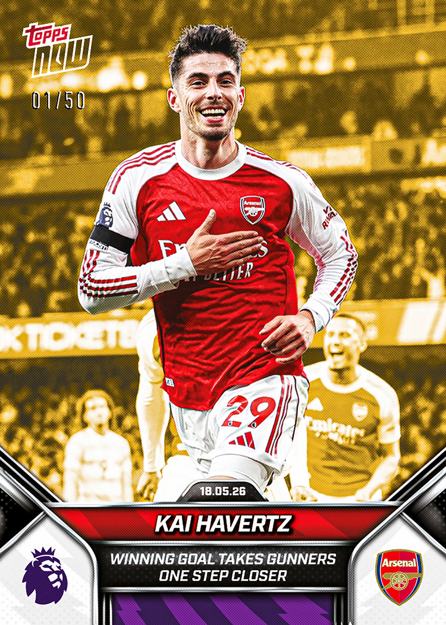 Kai Havertz - 2025-26 Premier League Topps NOW - Card 197 - PR: 3198 - Image 6