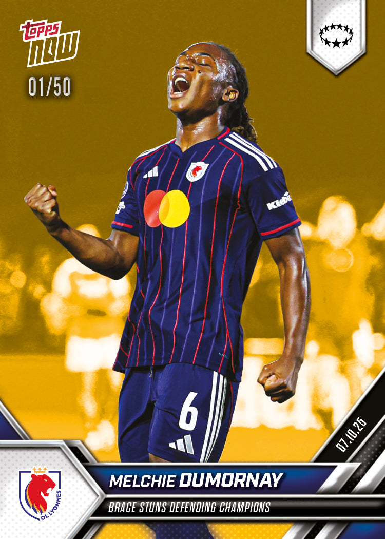 Melchie Dumornay - 2025-26 UWCL Topps NOW - Card 1 - Image 6