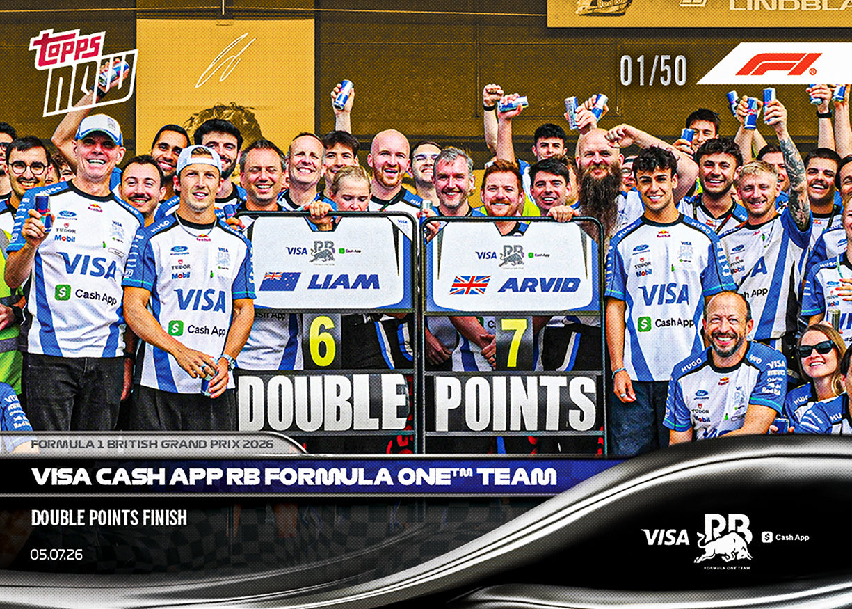 VISA Cash App RB Formula One™ Team - 2026 Formula 1 Topps NOW - Card 46 - PR: 1357 - Image 6
