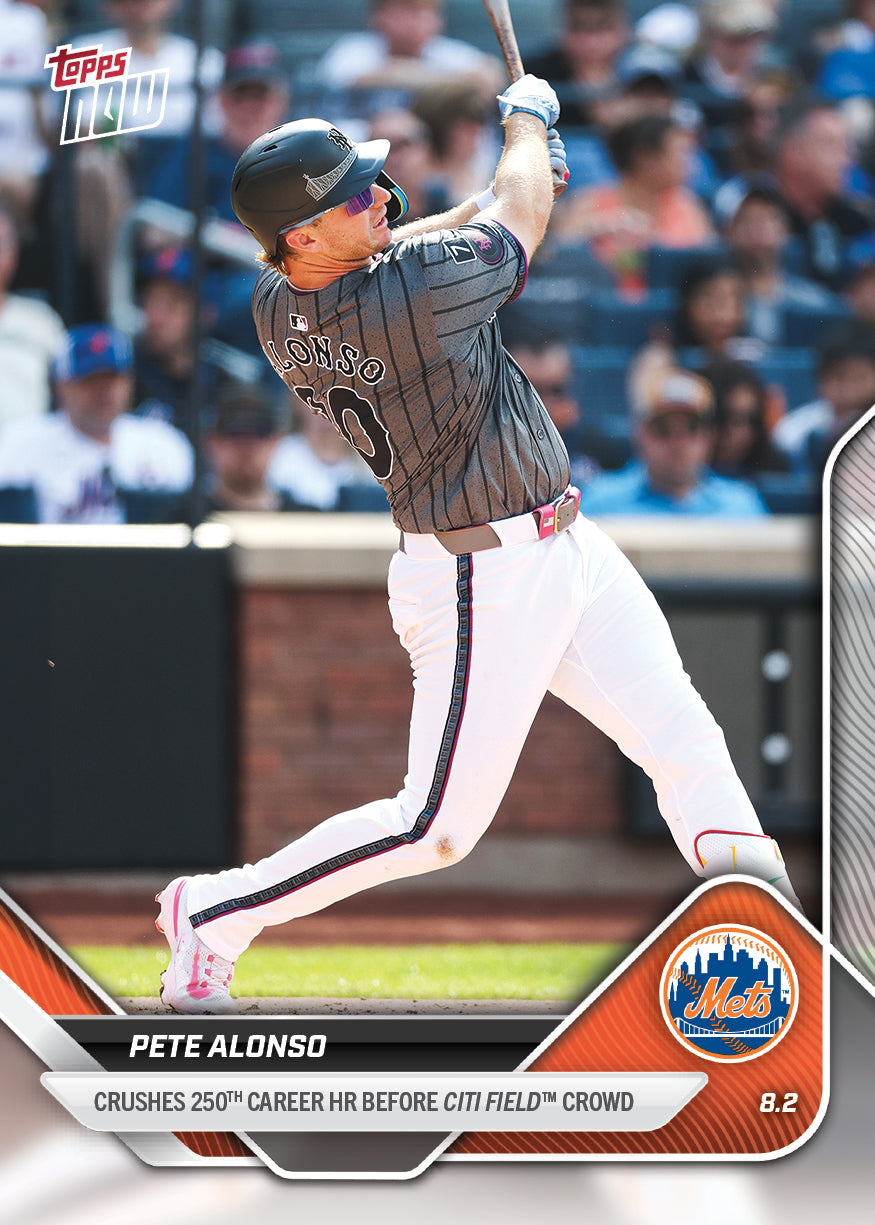 Pete Alonso - 2025 MLB Topps NOW - Card 501 - PR: 1232