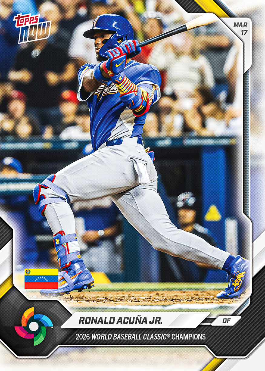 2026 Topps NOW Baseball – Team Venezuela – World Baseball Classic Championship Set - PR:1084 - Image 2