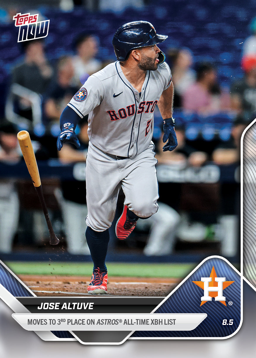Jose Altuve - 2025 MLB Topps NOW - Card 519 - PR: 484