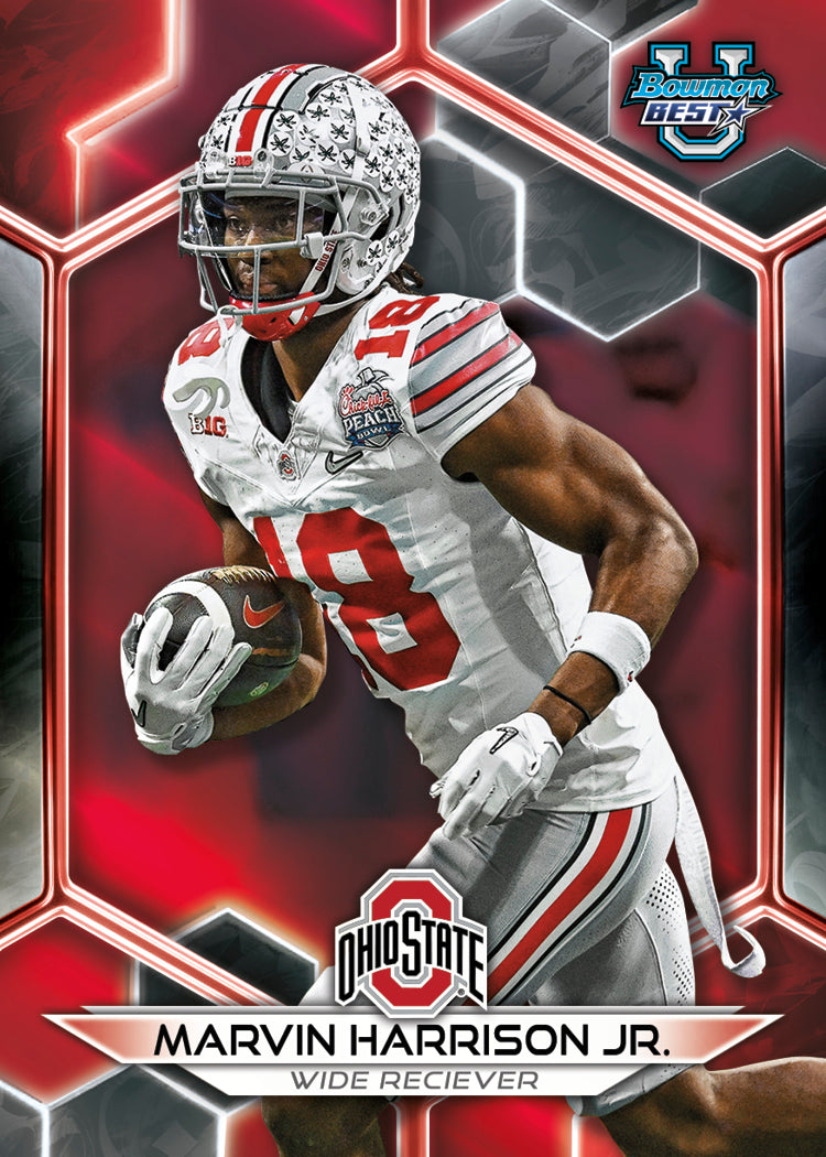 2023 Bowman University Best Football - Hobby Box - Sealed Case - Image 4
