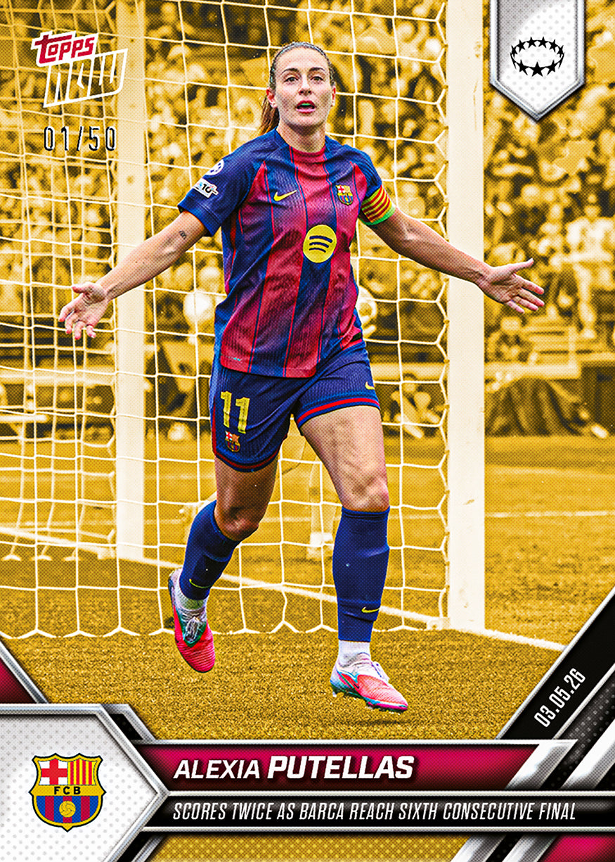 Alexia Putellas - 2025-26 UWCL Topps NOW - Card 29 - PR: 906 - Image 6