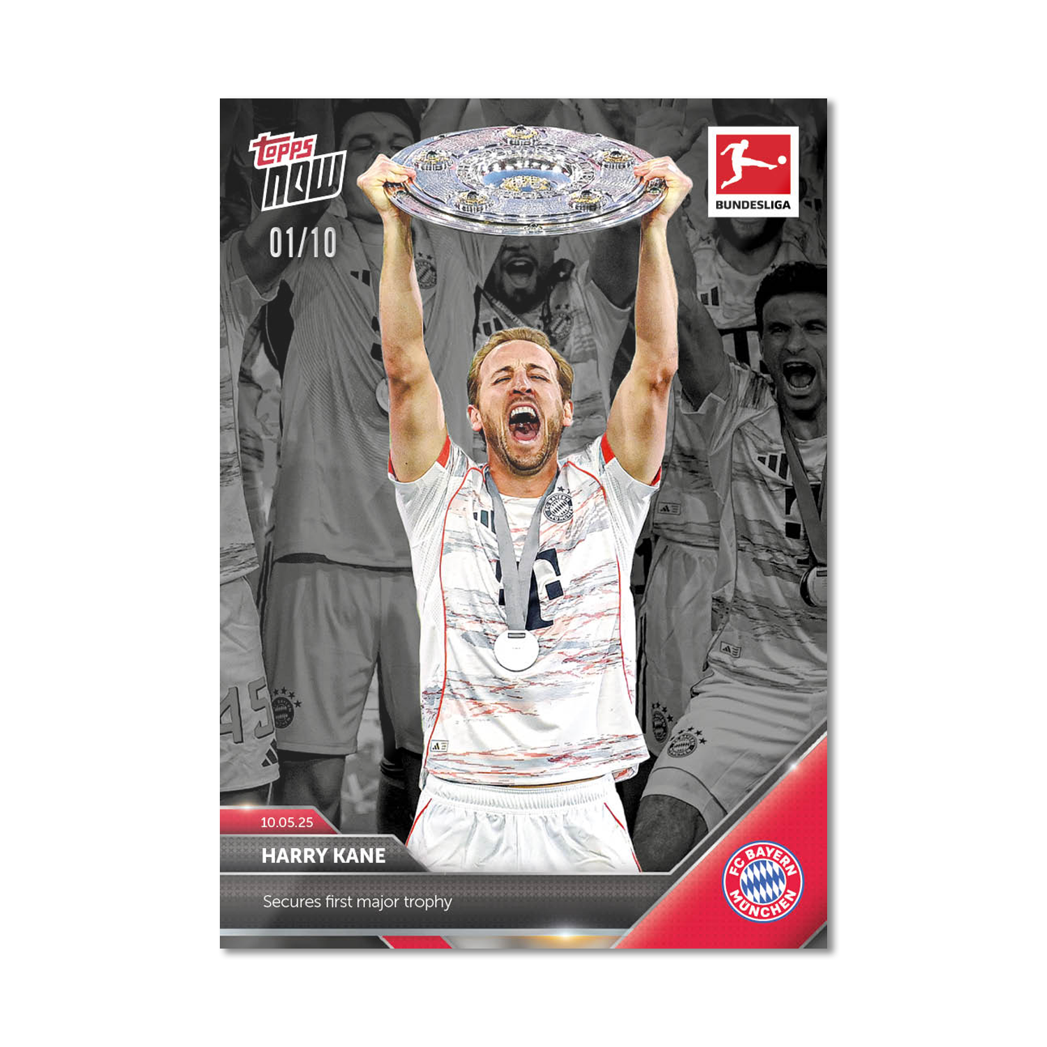 Harry Kane - 2024-25 Bundesliga Topps NOW - Card 189 - LOOK FOR AUTO OR RELIC - PR: 2578 - Image 6