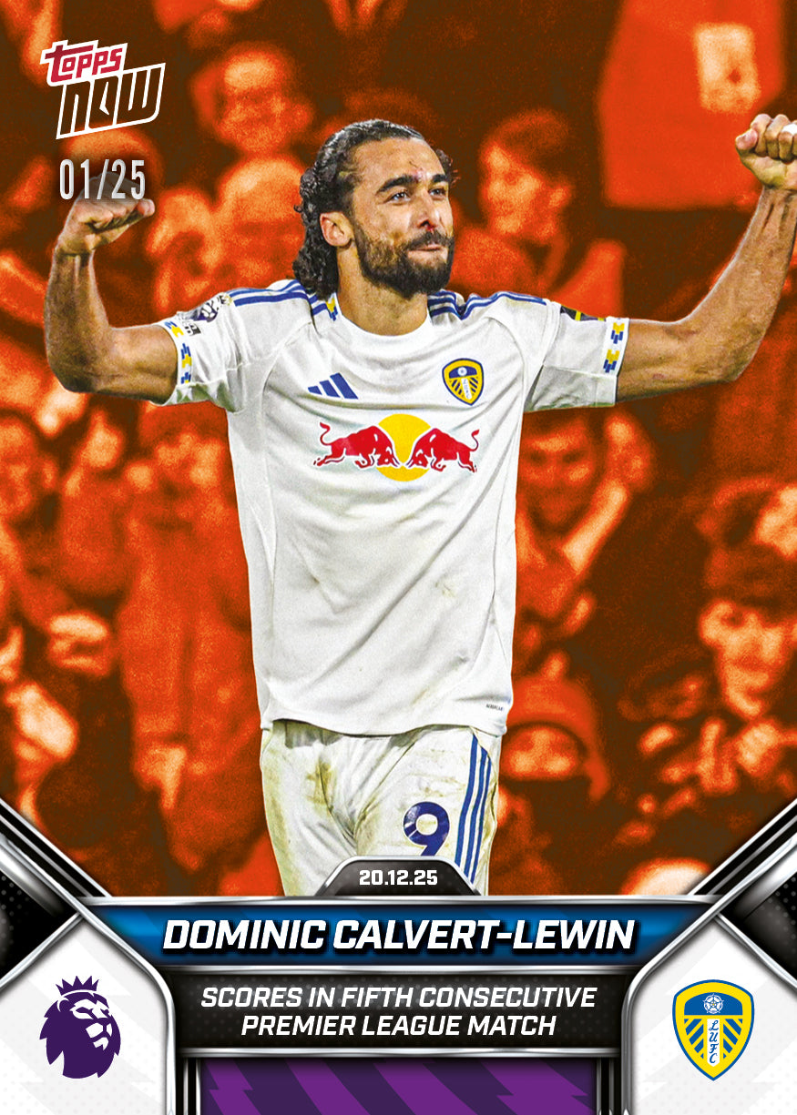 Dominic Calvert-Lewin - 2025-26 Premier League Topps NOW - Card 84 - PR: 535 - Image 5