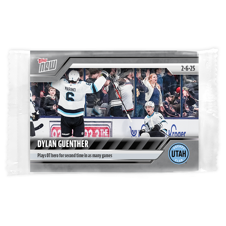 Dylan Guenther - 2024-25 NHL Topps NOW - Sticker # 108 Pack - PR: 140