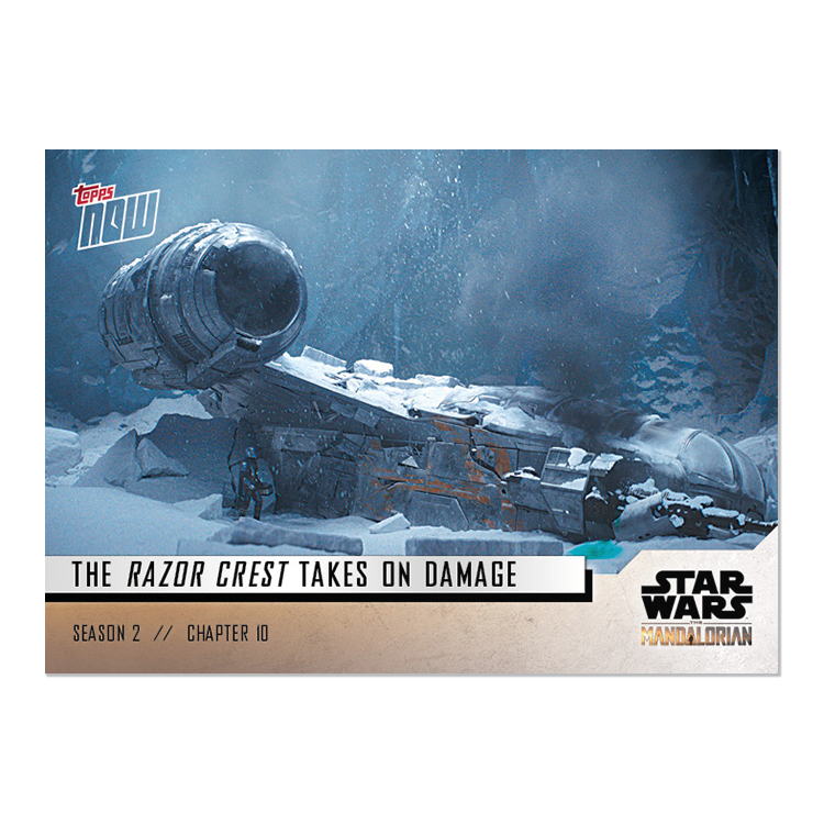 2020 Star Wars: The Mandalorian TOPPS NOW 5-Card Pack - S2 : Chapter 10 - Print Run: 1540 - Image 3