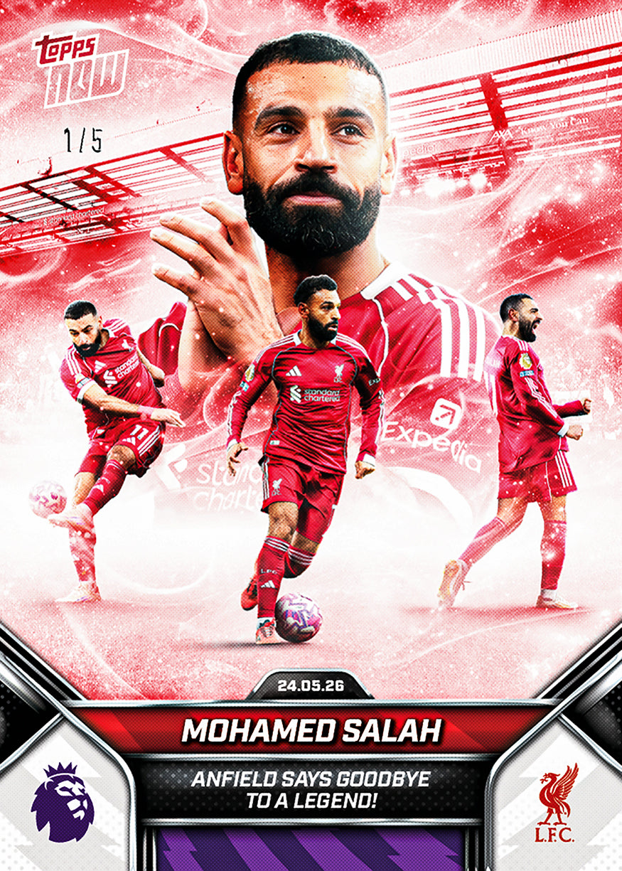 Mohamed Salah - 2025-26 Premier League Topps NOW - Card 203 - PR: 11686 - Image 4