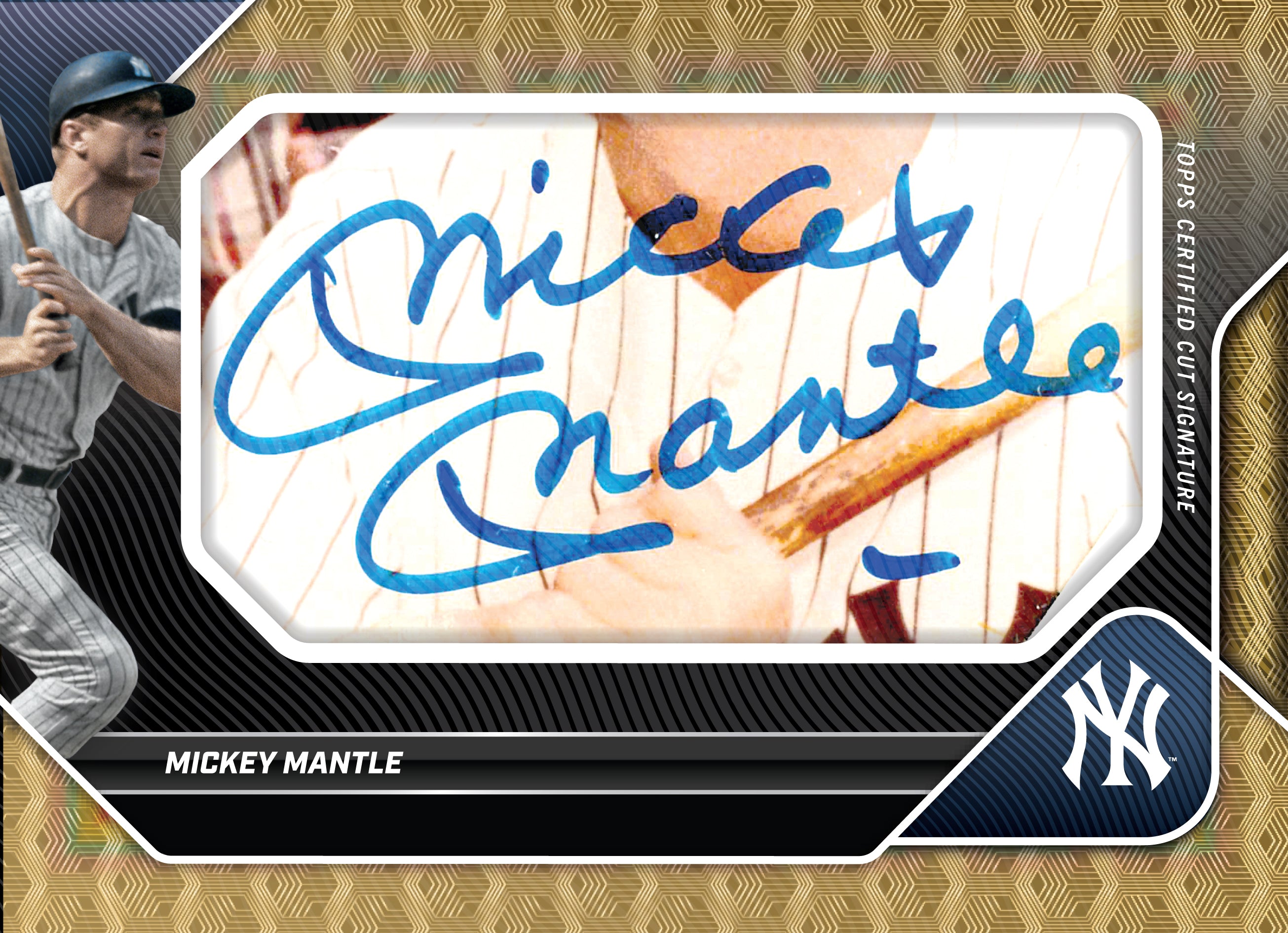 Cal Raleigh / Mickey Mantle - 2025 MLB Topps NOW - Card 719 - LOOK FOR AUTOS AND DUAL AUTO - PR: 25722 - Image 3