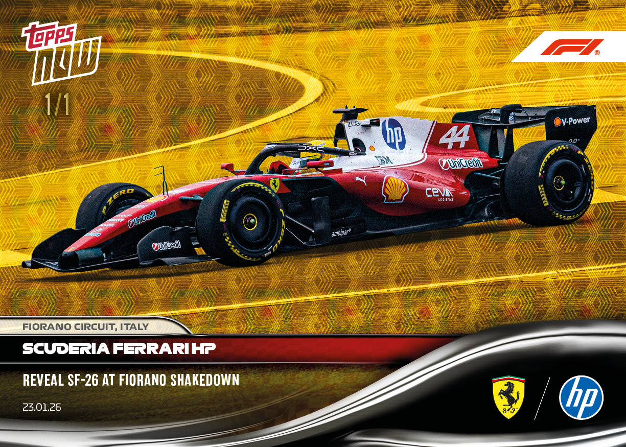 Scuderia Ferrari HP - 2026 Formula 1 Topps NOW - Card 4 - PR: 3226 - Image 2