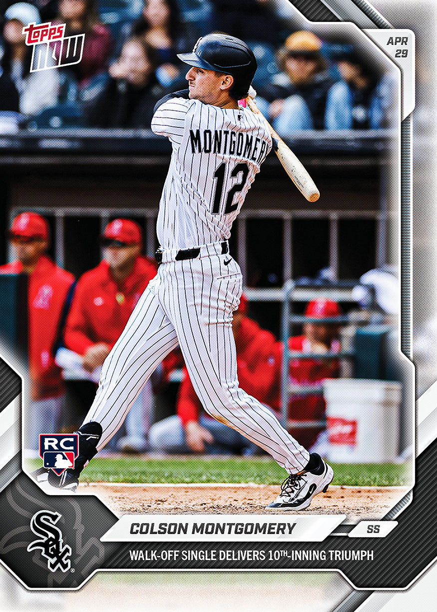 Colson Montgomery - 2026 MLB Topps NOW - Card 138 - PR: 904