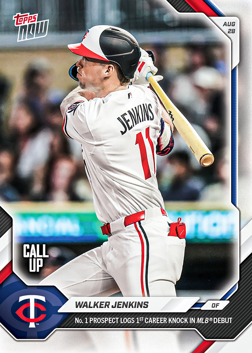 Walker Jenkins - 2026 MLB Topps NOW - Card 609 - PR: 3410