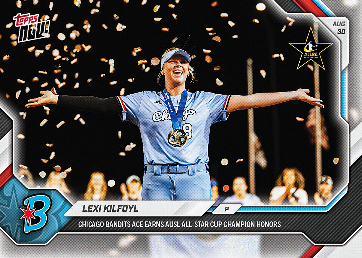 Lexi Kilfoyl - 2026 AUSL Topps NOW - Card 63 - PR: 788