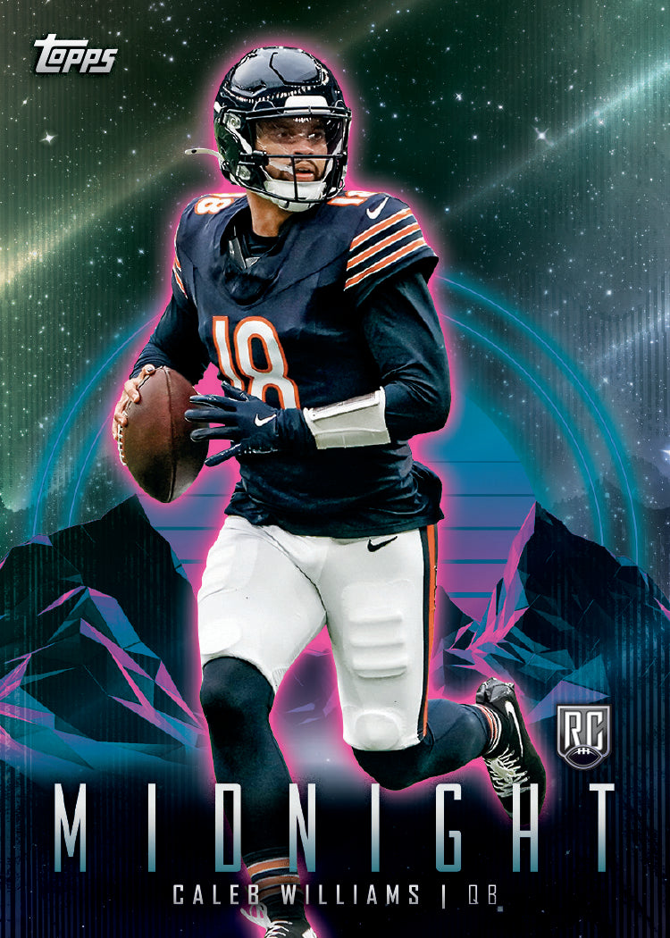 Alternative view of 2024 Topps Midnight Football - Hobby Box - Sealed Case - Pre-Order