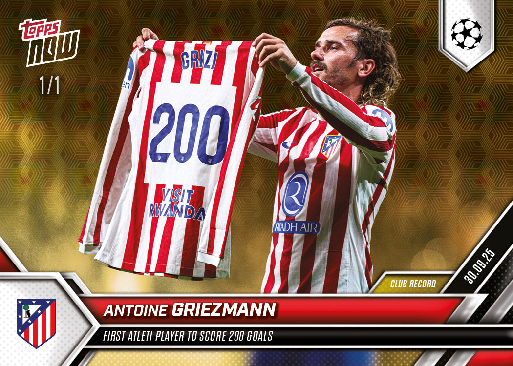 Antoine Griezmann - 2025-26 UCL Topps NOW - Card 25 - PR: 1683 - Image 3