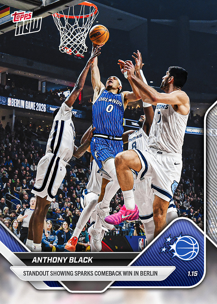 Anthony Black - 2025-26 NBA Topps NOW - Card 129 - PR: 3364