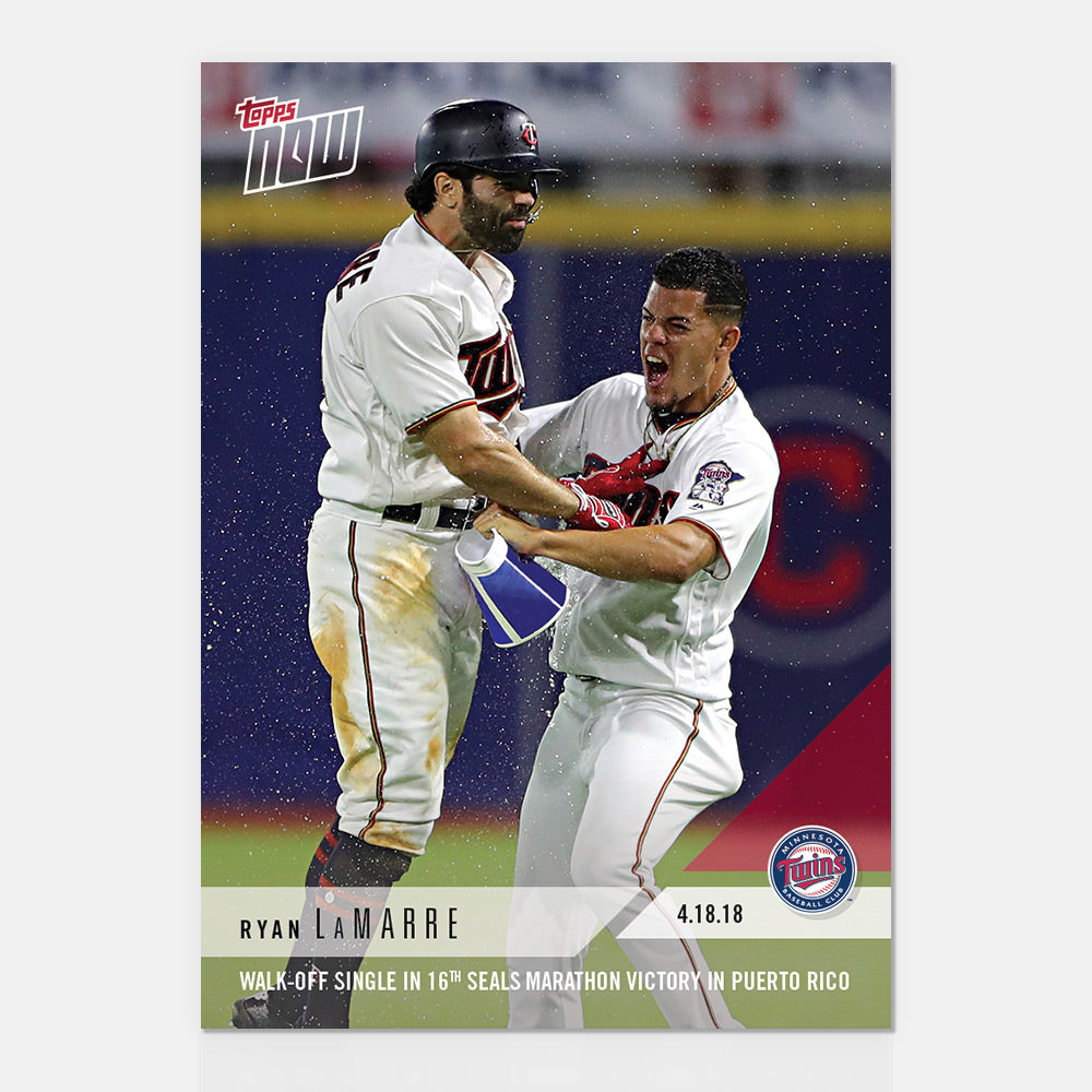 Ryan LaMarre - 04/18/2018 TOPPS NOW Card 98 - Print Run: 269
