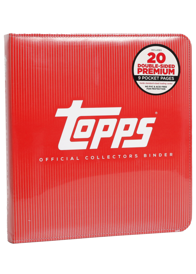 Topps Red Official Collectors Binder