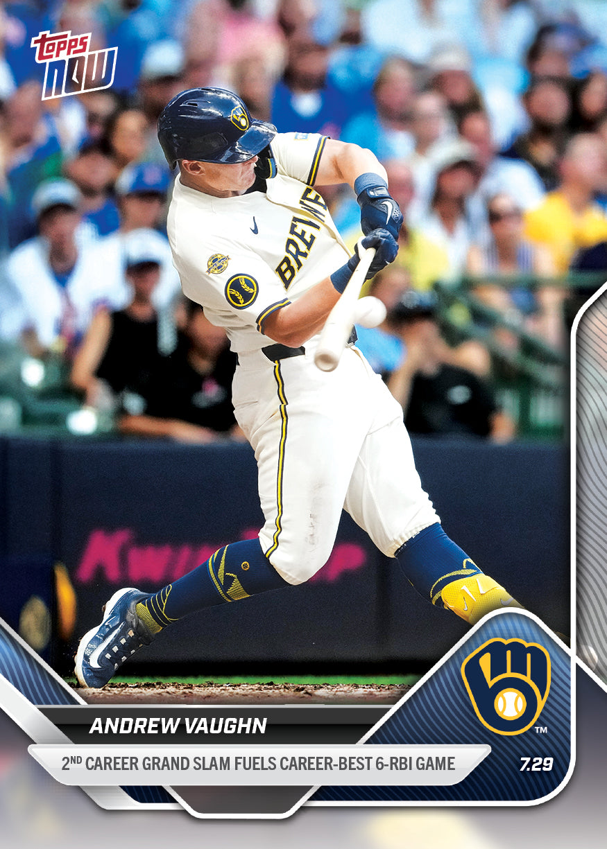 Andrew Vaughn - 2025 MLB Topps NOW - Card 485 - PR: 559