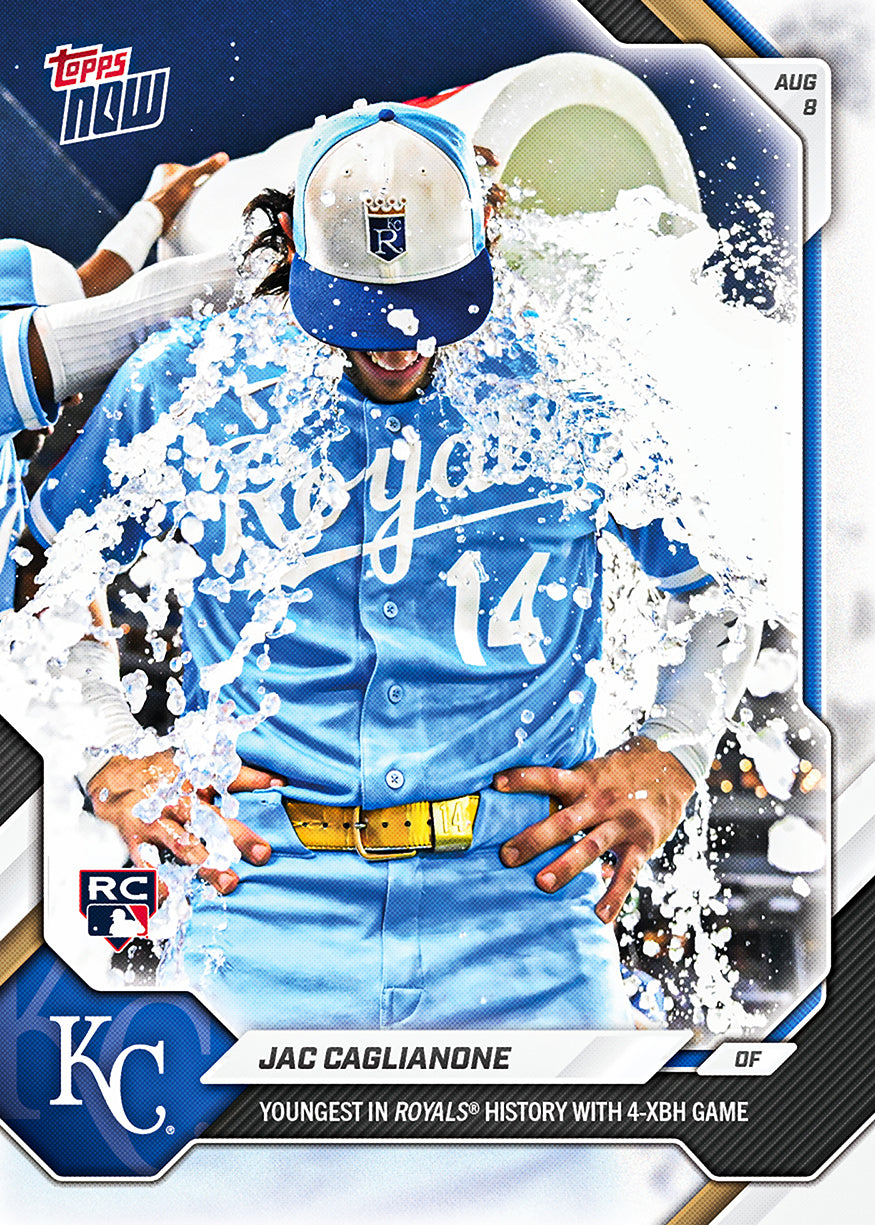 Jac Caglianone - 2026 MLB Topps NOW - Card 538 - PR: 3737 - Image 2