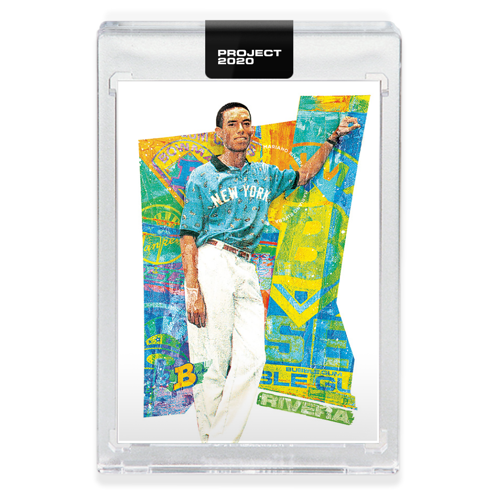 Topps PROJECT 2020 Card 179 - 1992 Mariano Rivera by Tyson Beck - Print Run: 3154