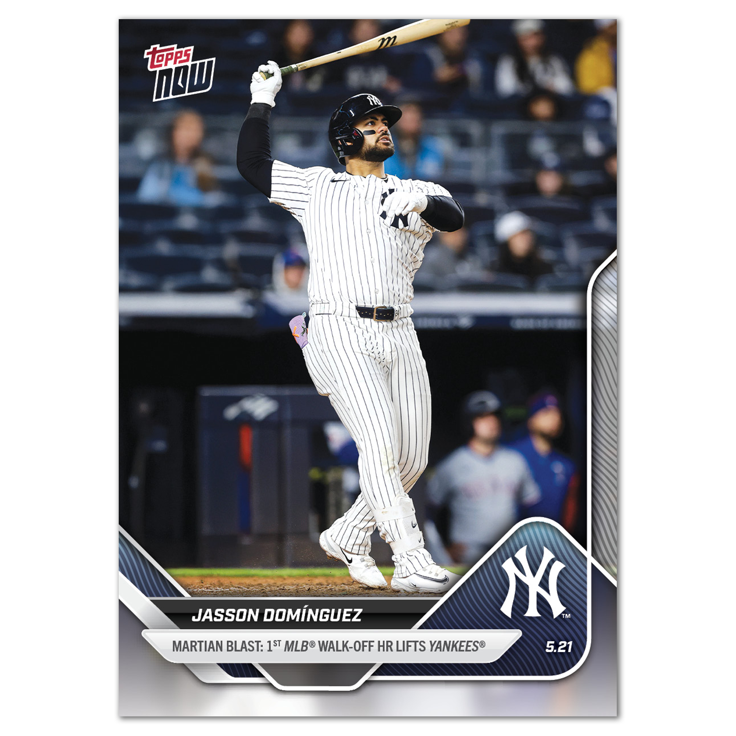 Jasson Domínguez - 2025 MLB Topps NOW - Card 200 - PR: 2474