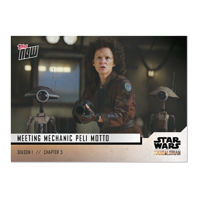 Star Wars: The Mandalorian TOPPS NOW 5-Card Pack - S1 : Chapter 5 - Print Run: 1179 - Image 2