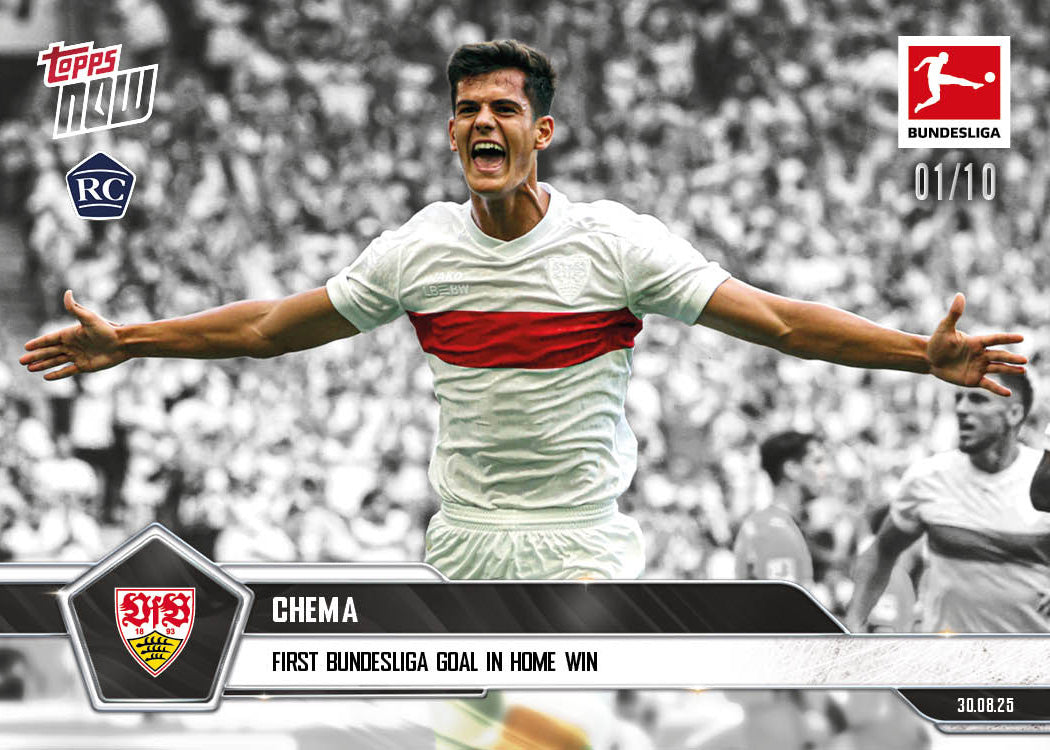 Chema Andrés - 2025-26 Bundesliga Topps NOW - Card 12 - PR: 535 - Image 4