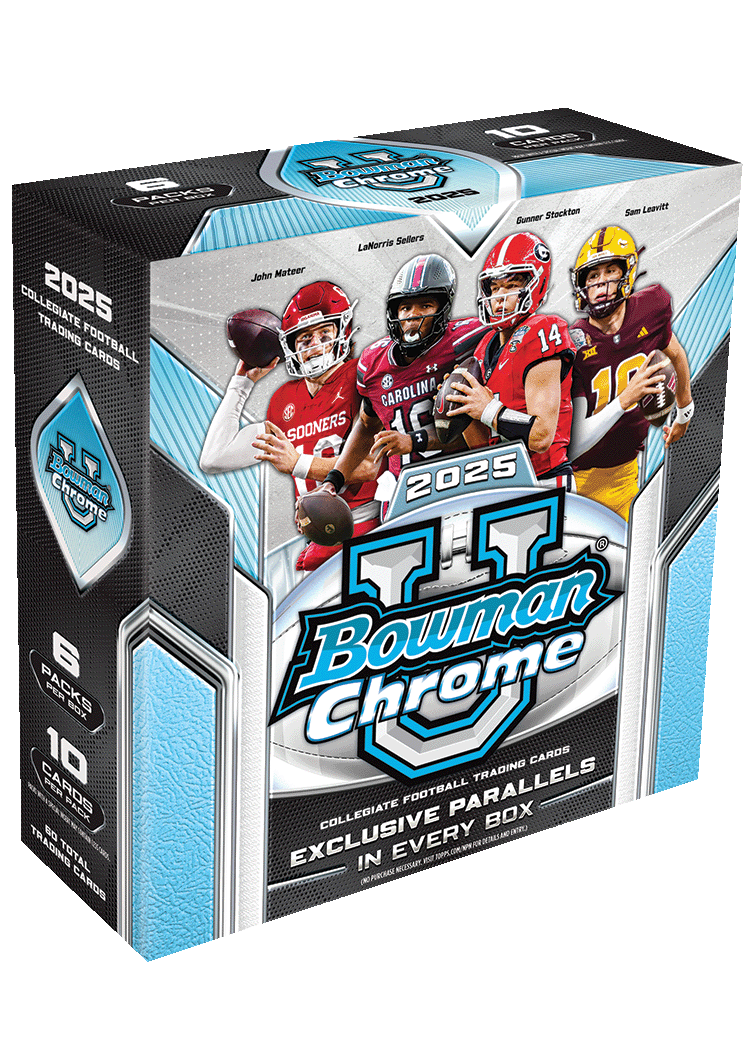 2025 Bowman University Chrome Football - Mega Box