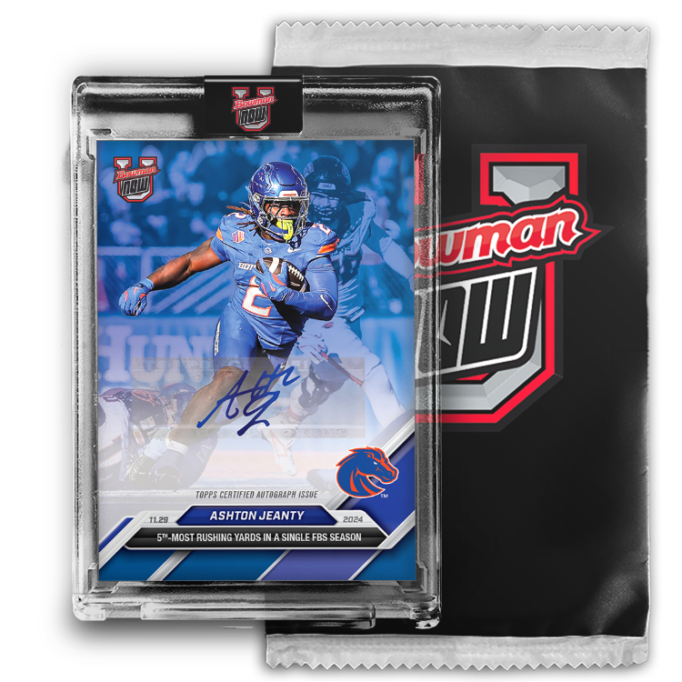 Autograph # to 49 or Lower - Ashton Jeanty - 2024 Bowman U Now Card 50