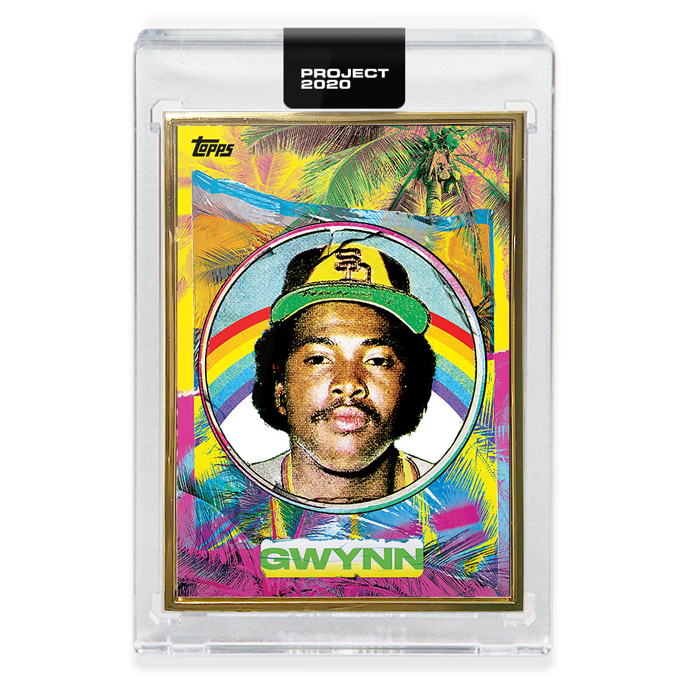 Alternative view of Topps PROJECT 2020 Card 366 - 1983 Tony Gwynn by Tyson Beck - Print Run:2452