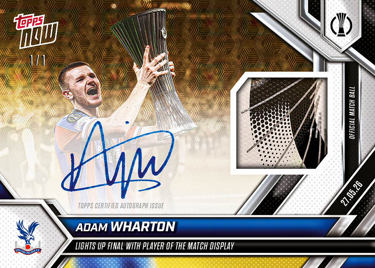 Adam Wharton - 2025-26 UECL Topps NOW - Card 14 - PR: 902 - Image 2