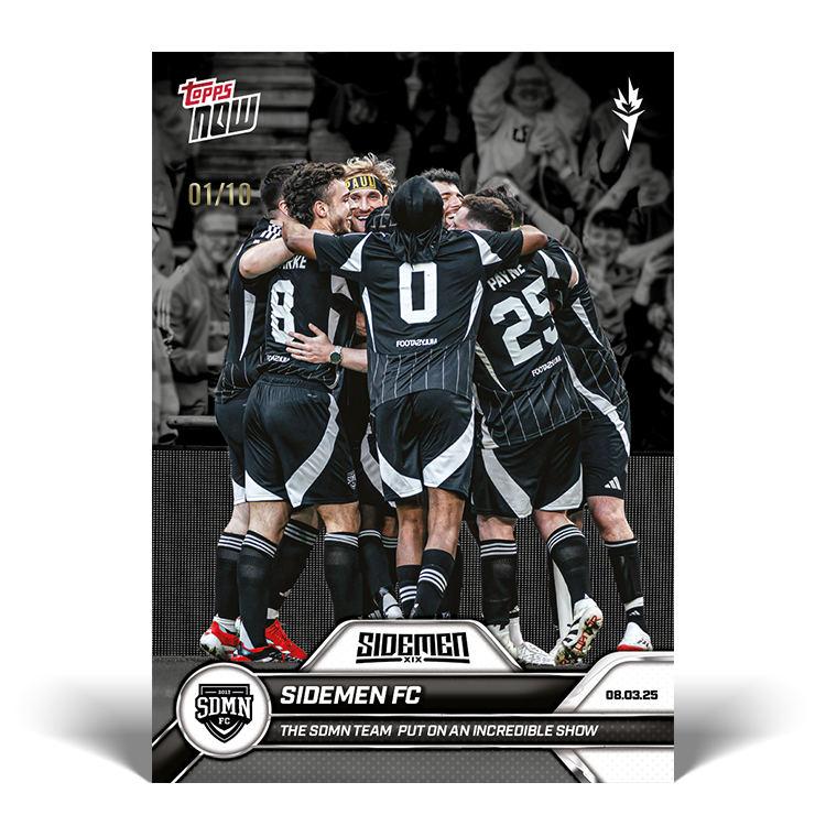 Sidemen FC - 2025 Sidemen Charity Match Topps NOW Card 18 - PR: 539 - Image 4