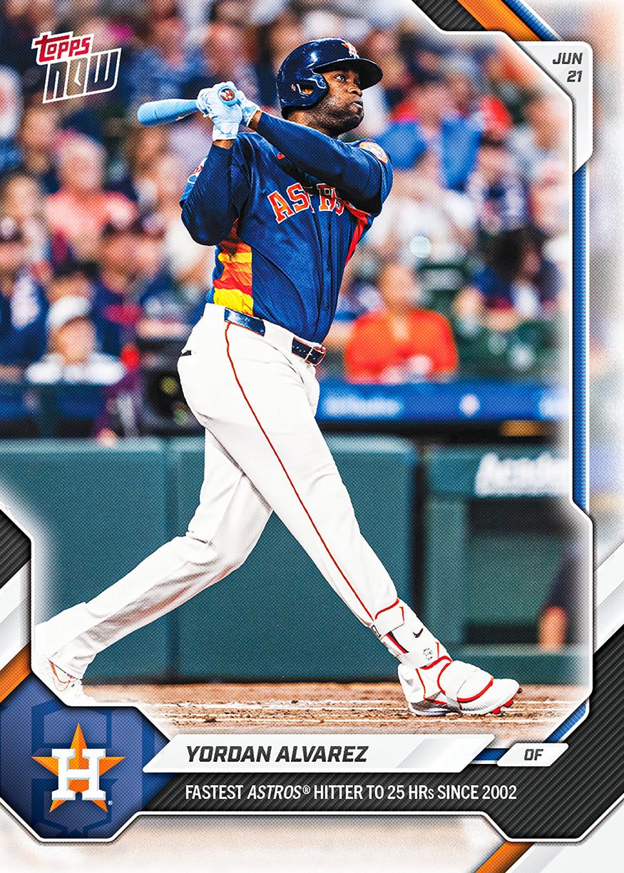 Yordan Alvarez - 2026 MLB Topps NOW - Card 361 - PR: 404