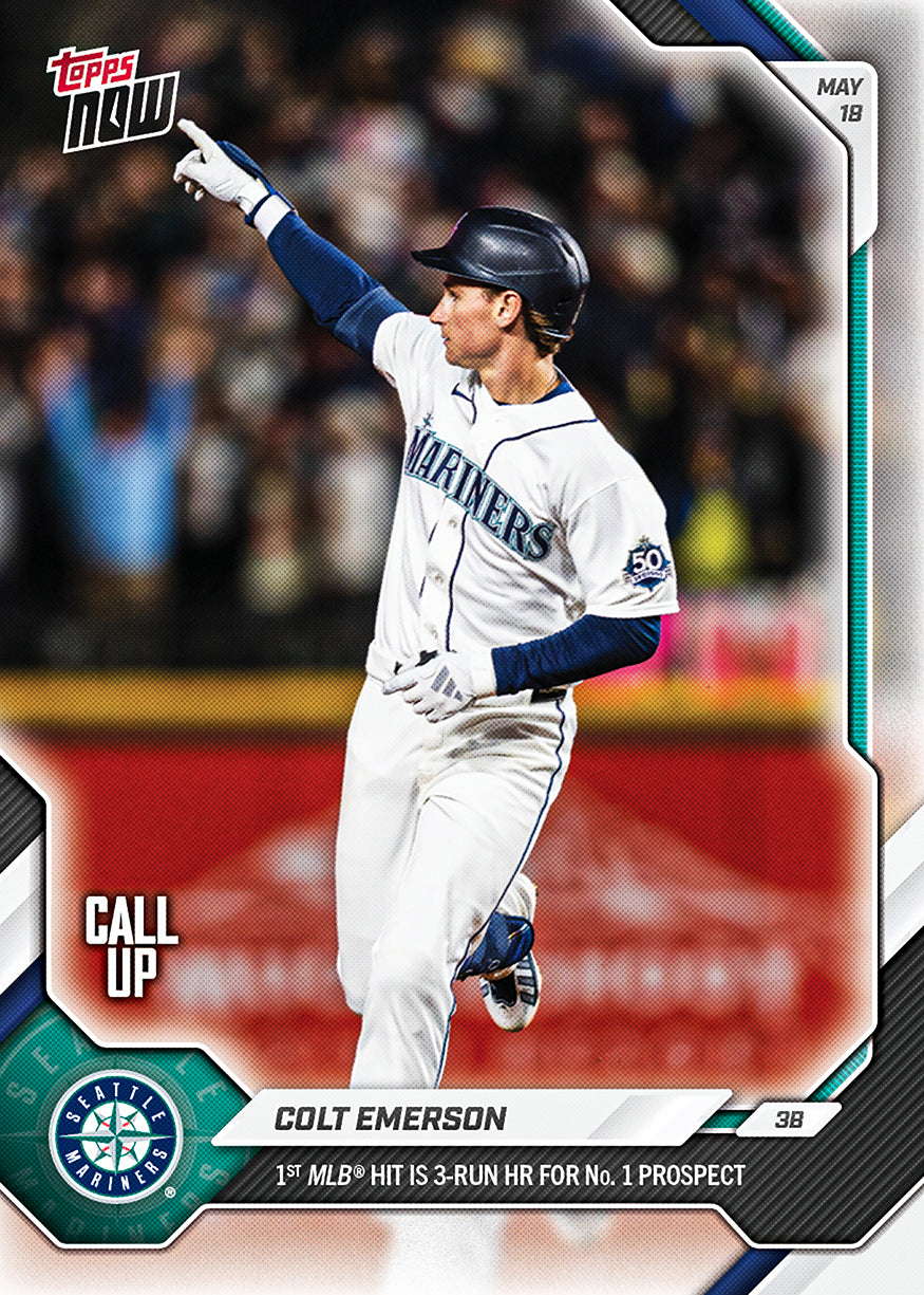 Colt Emerson - 2026 MLB Topps NOW - Card 219 - PR: 11378