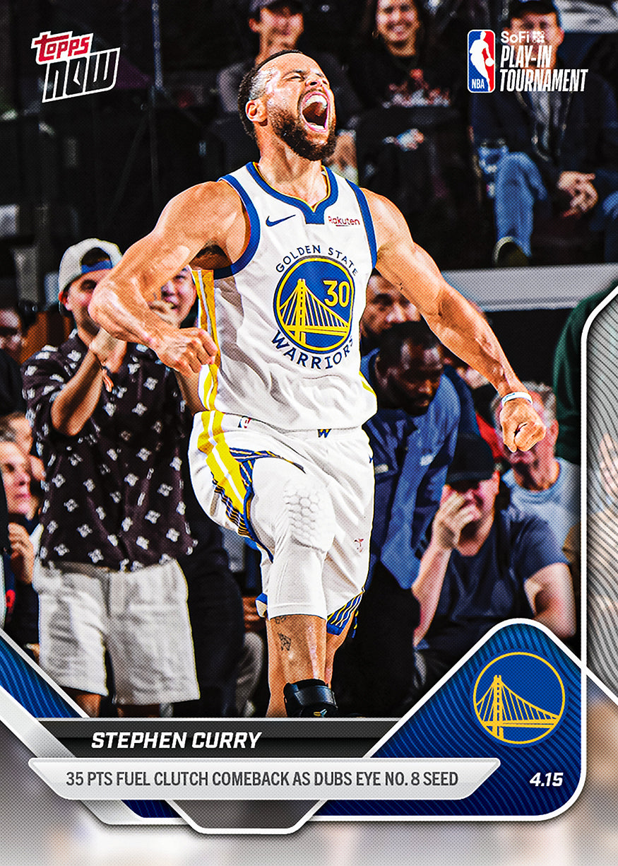 Stephen Curry - 2025-26 NBA Topps NOW - Card 260 - PR: 8994