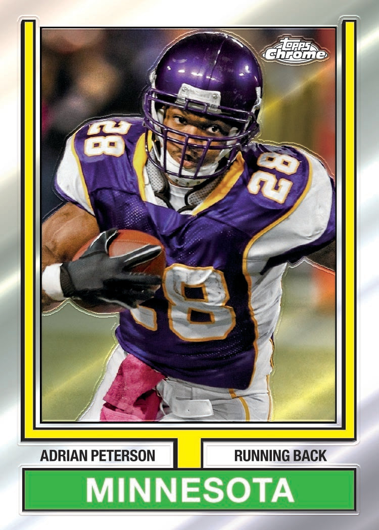 Alternative view of 2024 Topps Chrome Football - Hobby Box